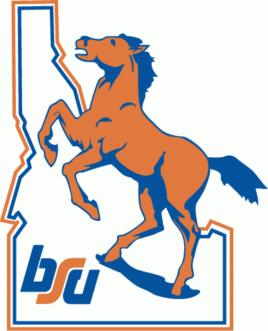 Boise State Broncos 1974-2001 Primary Logo DIY iron on transfer (heat transfer)...
